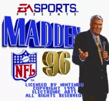 Image n° 4 - screenshots  : Madden NFL '96